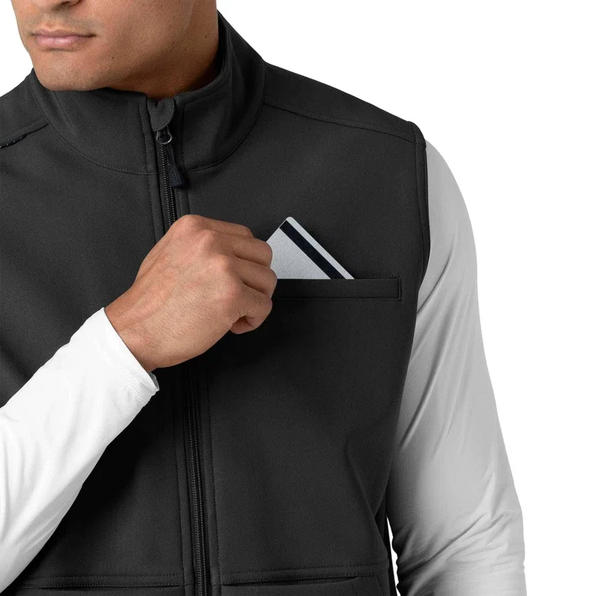 Chaleco médico de forro polar laminado Rugged Flex® para hombre