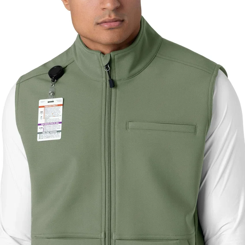 Chaleco médico de forro polar laminado Rugged Flex® para hombre