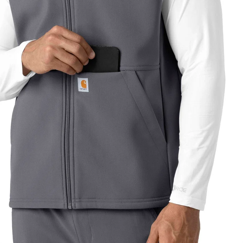 Chaleco médico de forro polar laminado Rugged Flex® para hombre