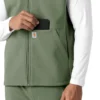 Chaleco médico de forro polar laminado Rugged Flex® para hombre
