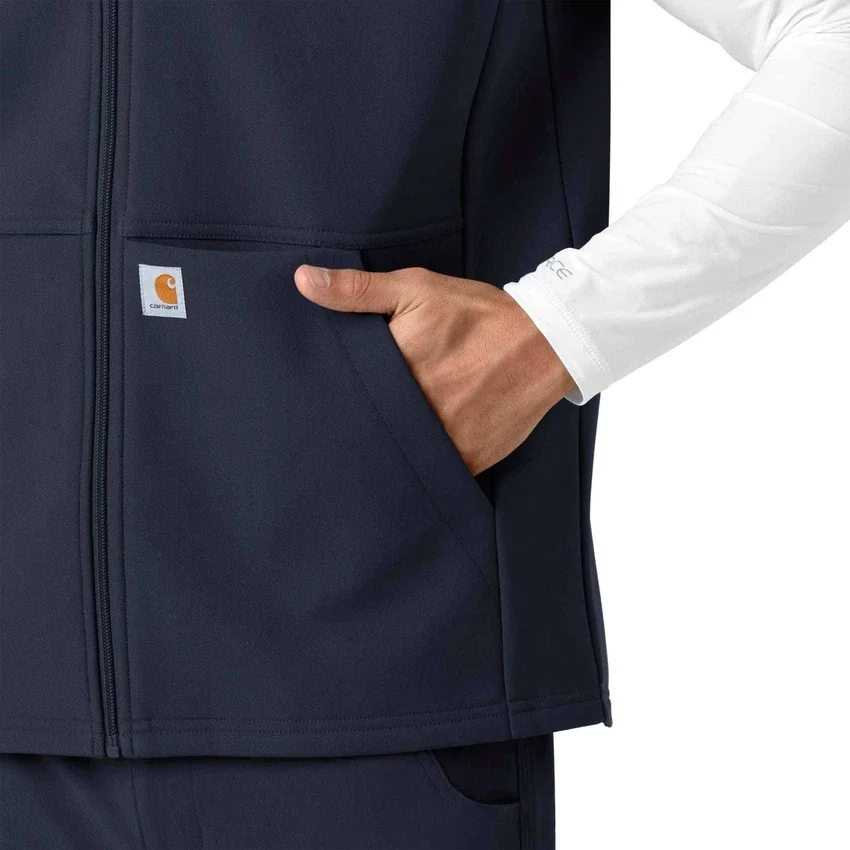 Chaleco médico de forro polar laminado Rugged Flex® para hombre