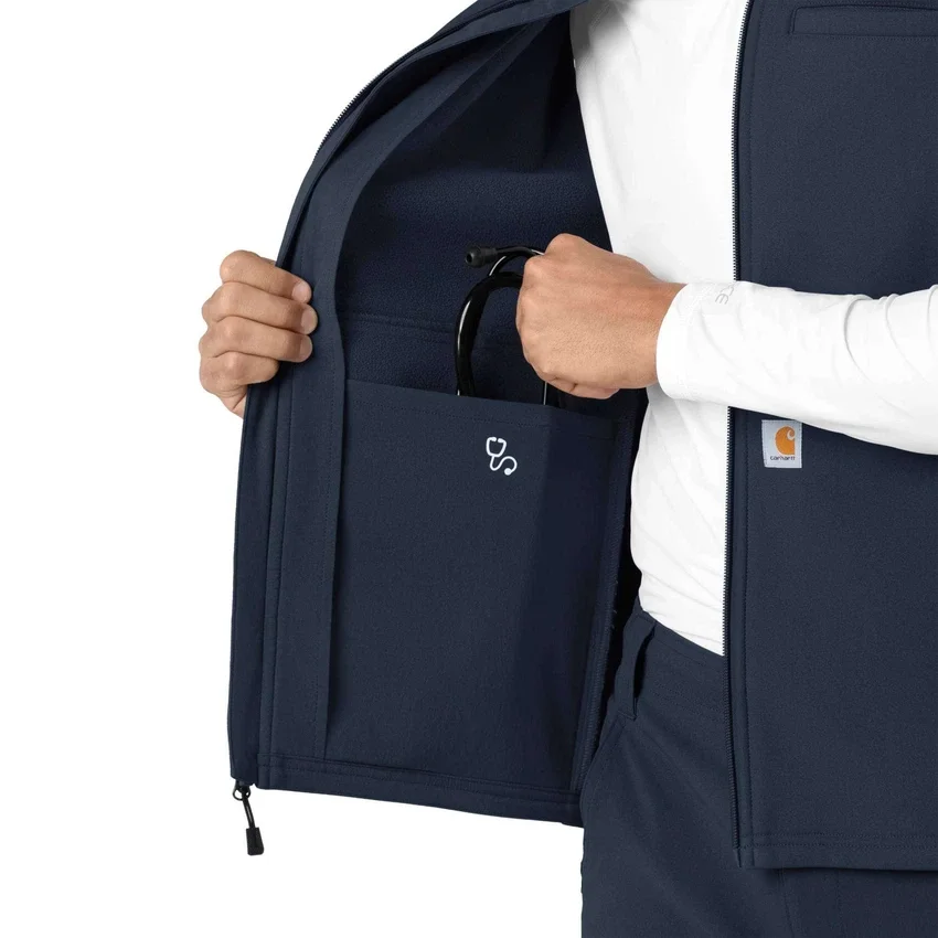 Chaleco médico de forro polar laminado Rugged Flex® para hombre