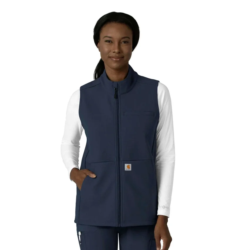 Chaleco médico de forro polar laminado Rugged Flex® para mujer