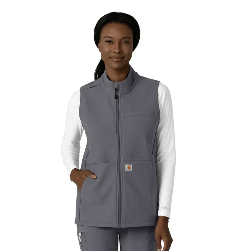 Chaleco médico de forro polar laminado Rugged Flex® para mujer