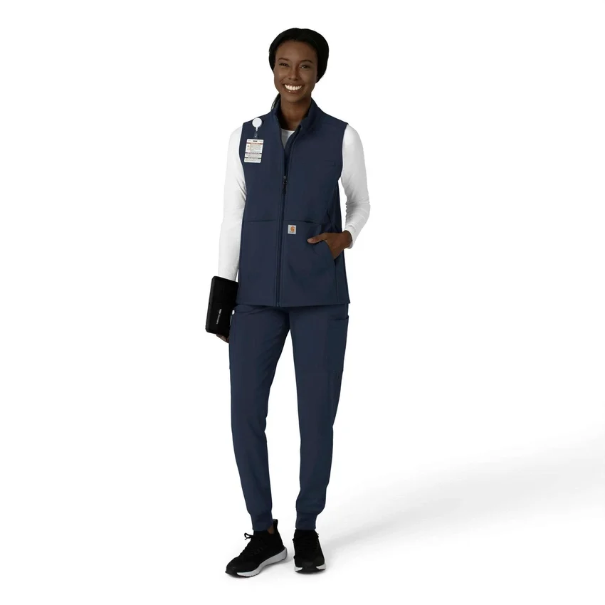 Chaleco médico de forro polar laminado Rugged Flex® para mujer