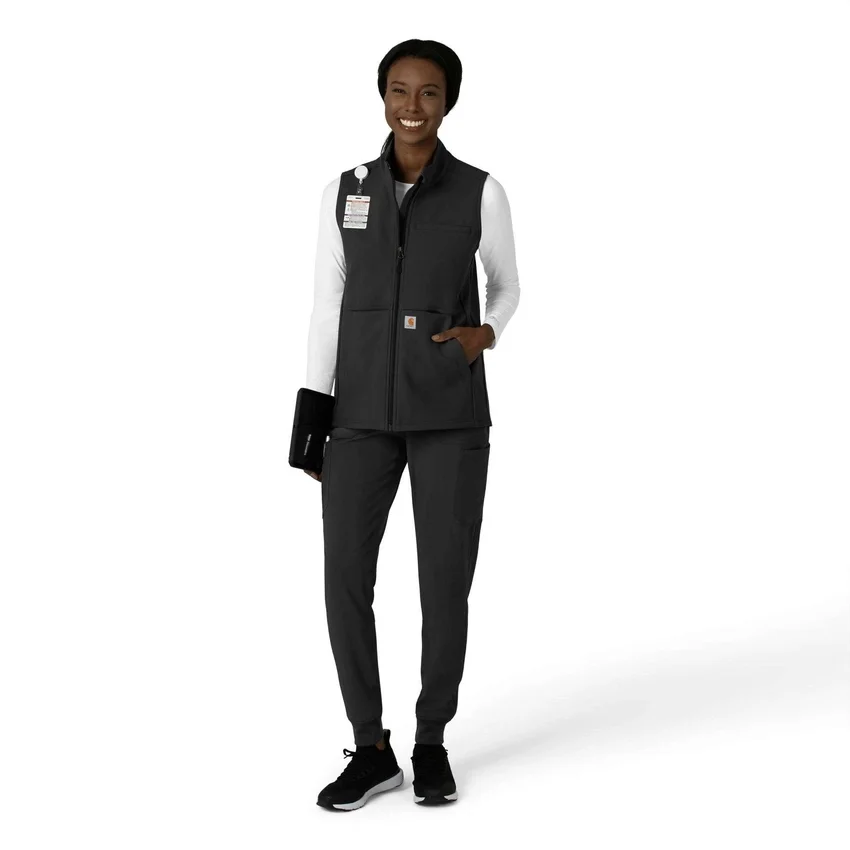 Chaleco médico de forro polar laminado Rugged Flex® para mujer