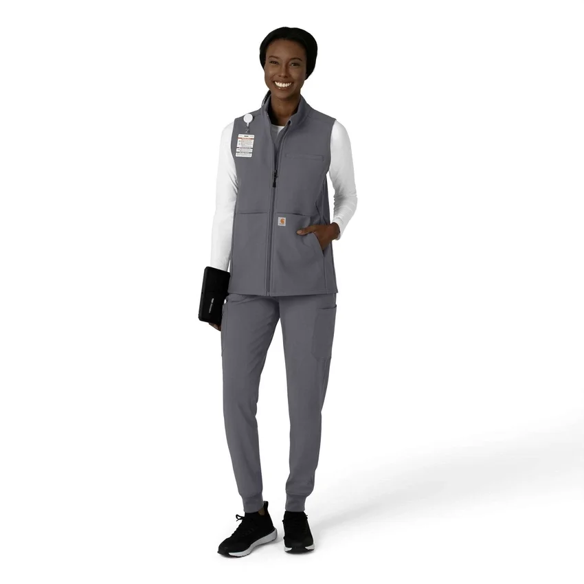 Chaleco médico de forro polar laminado Rugged Flex® para mujer