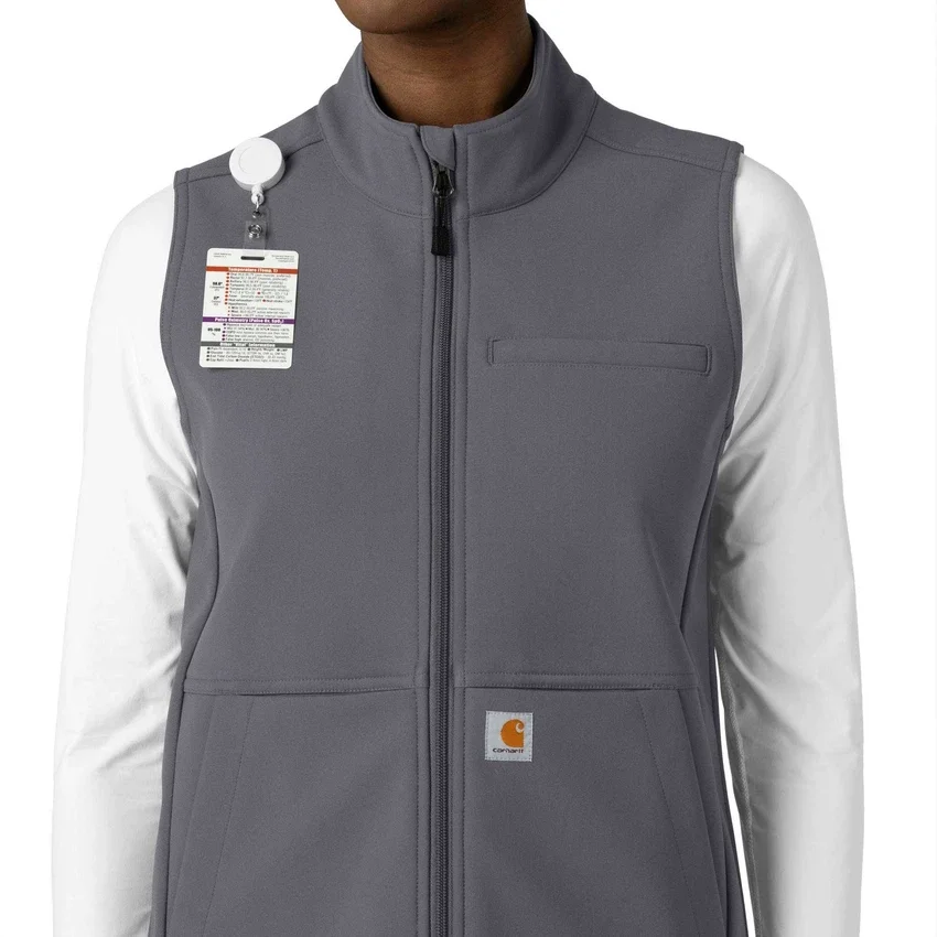 Chaleco médico de forro polar laminado Rugged Flex® para mujer
