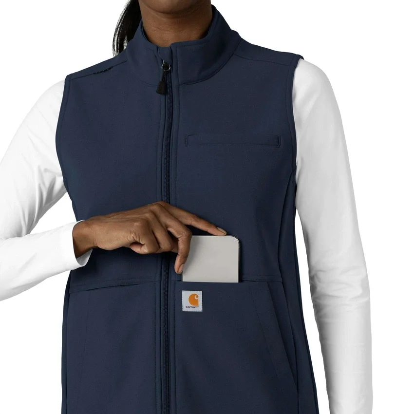 Chaleco médico de forro polar laminado Rugged Flex® para mujer
