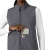 Chaleco médico de forro polar laminado Rugged Flex® para mujer