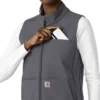Chaleco médico de forro polar laminado Rugged Flex® para mujer