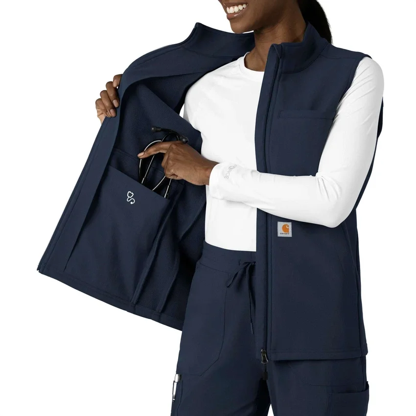 Chaleco médico de forro polar laminado Rugged Flex® para mujer