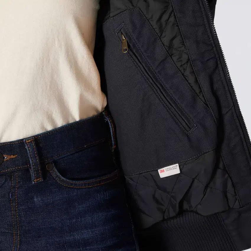 Chaqueta Active Jac aislante de peso pesado para mujer, en lona lavada