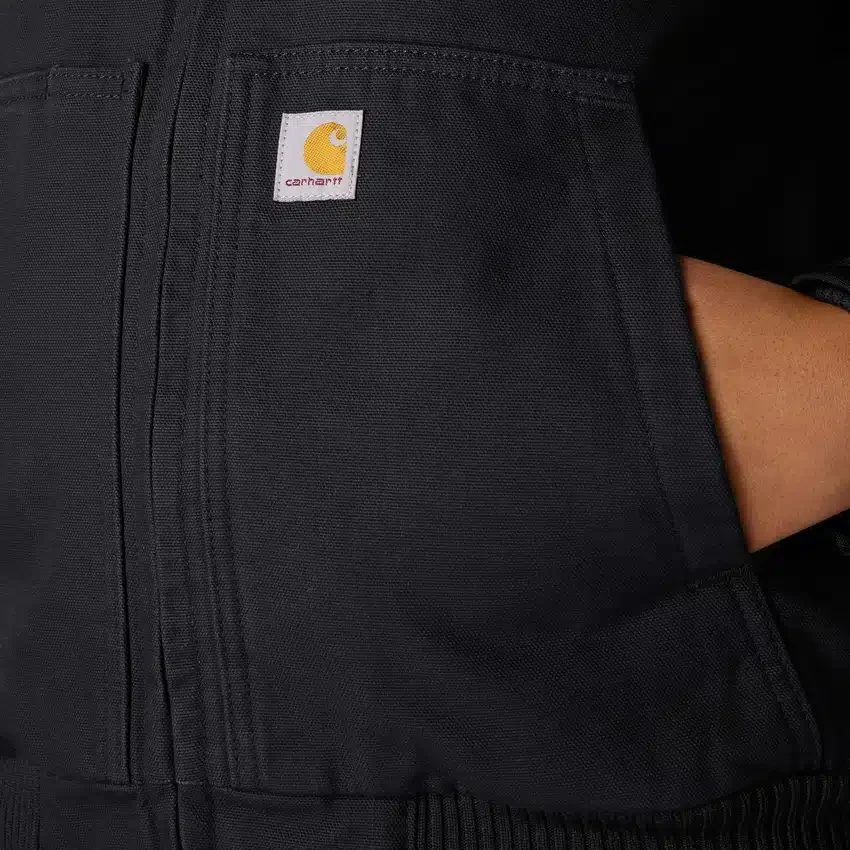 Chaqueta Active Jac aislante de peso pesado para mujer, en lona lavada
