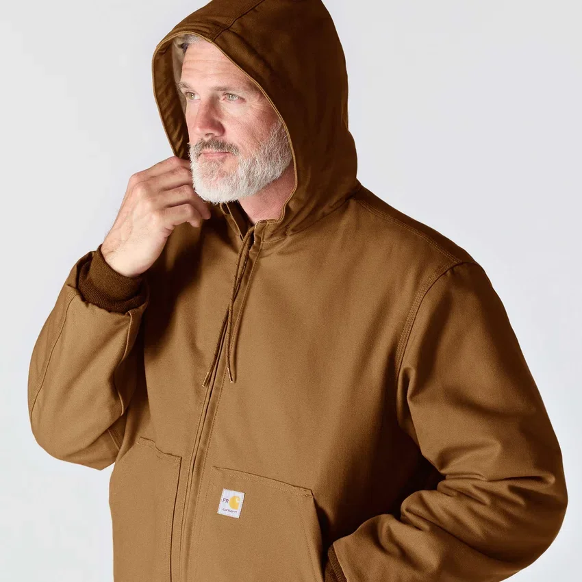 Chaqueta Active Jacket de hombre, corte holgado, de lona de algodón acolchada - Chaquetas ignífugas