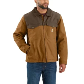 Chaqueta aislante de lona de hombre Montana de corte holgado