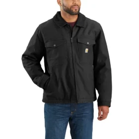 Chaqueta aislante de lona de hombre Montana de corte holgado
