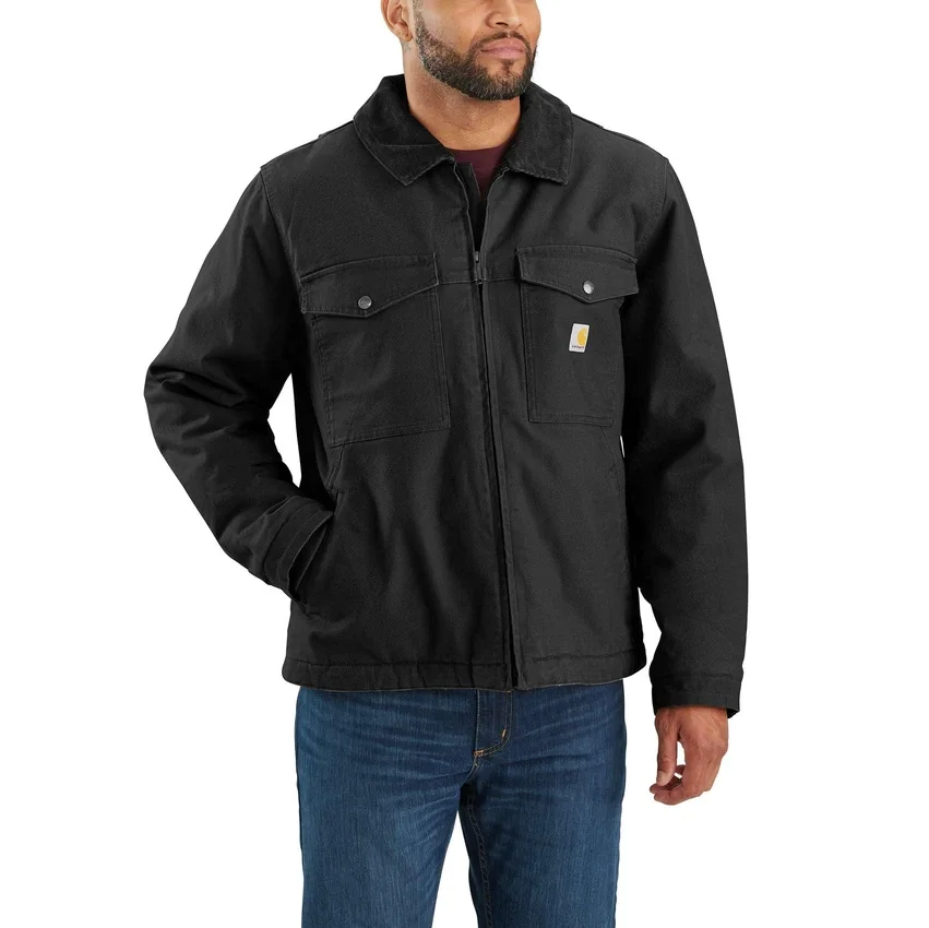Chaqueta aislante de lona de hombre Montana de corte holgado