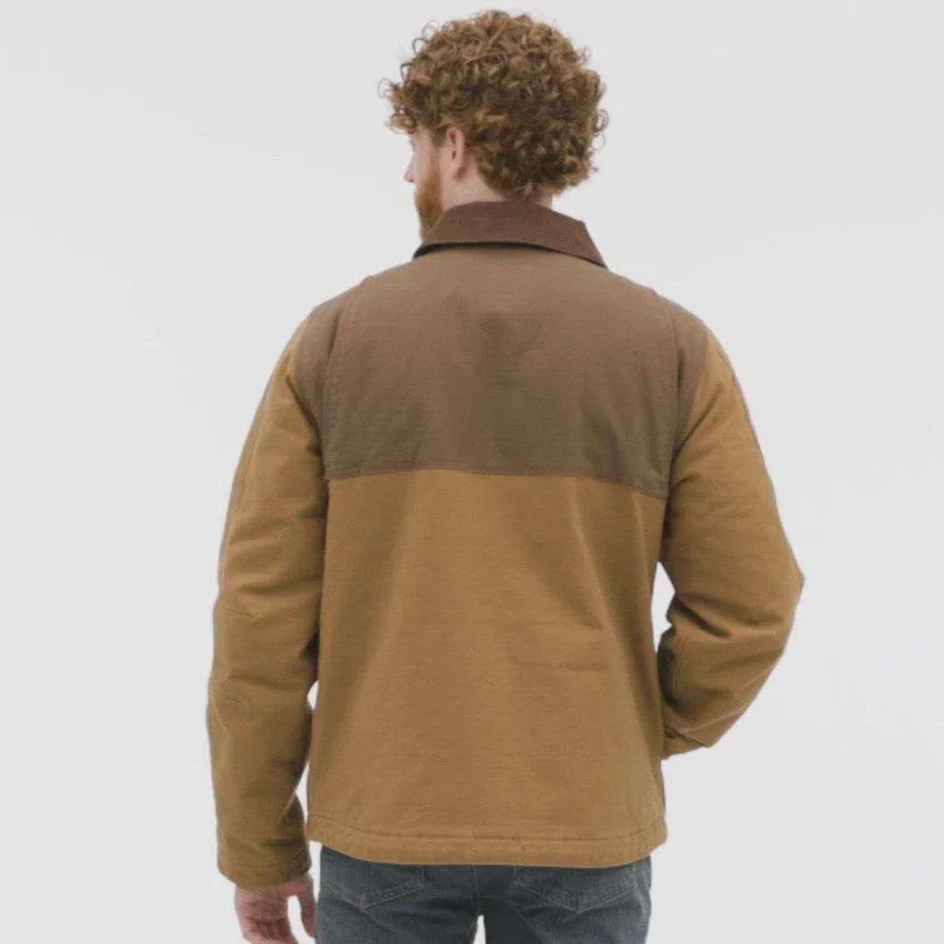 Chaqueta aislante de lona de hombre Montana de corte holgado