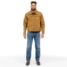 Chaqueta Berwick de Duck Canvas de hombre, corte holgado y tejido Rugged Flex
