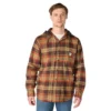 Chaqueta de camisa a cuadros con capucha Hamilton de corte holgado para hombre - Chaquetas de camisa para hombre