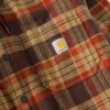 Chaqueta de camisa a cuadros con capucha Hamilton de corte holgado para hombre - Chaquetas de camisa para hombre
