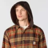 Chaqueta de camisa a cuadros con capucha Hamilton de corte holgado para hombre - Chaquetas de camisa para hombre