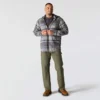 Chaqueta de camisa a cuadros con capucha Hamilton de corte holgado para hombre - Chaquetas de camisa para hombre