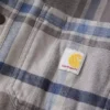 Chaqueta de camisa a cuadros con capucha Hamilton de corte holgado para hombre - Chaquetas de camisa para hombre