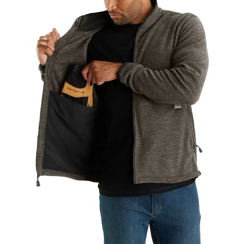 Chaqueta de forro polar con cremallera completa Edmonton para hombre