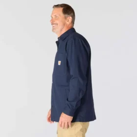 Chaqueta de lona de corte holgado Rigby para hombre – Chaquetas de camisa para hombre
