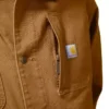Chaqueta de trabajo para hombre «Rugged Flex» de corte holgado en lona de algodón elástica