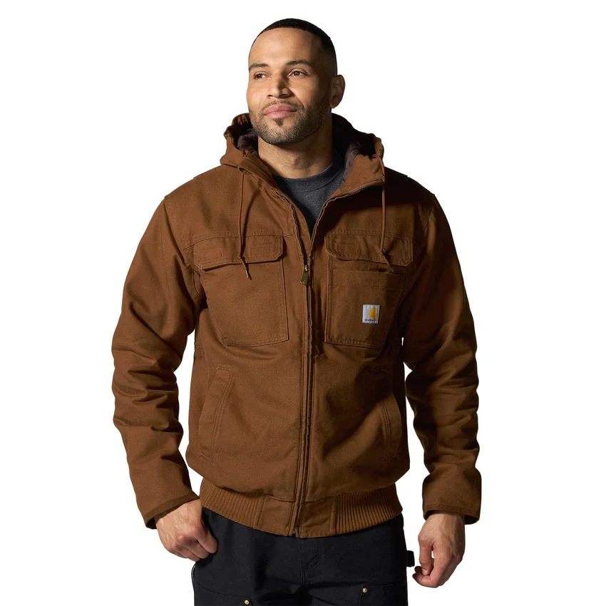 Chaqueta deportiva aislante Bartlett de lona lavada para hombre