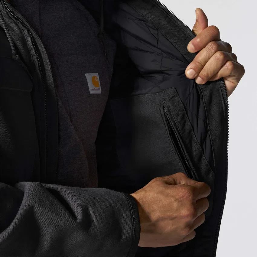 Chaqueta deportiva aislante Bartlett de lona lavada para hombre