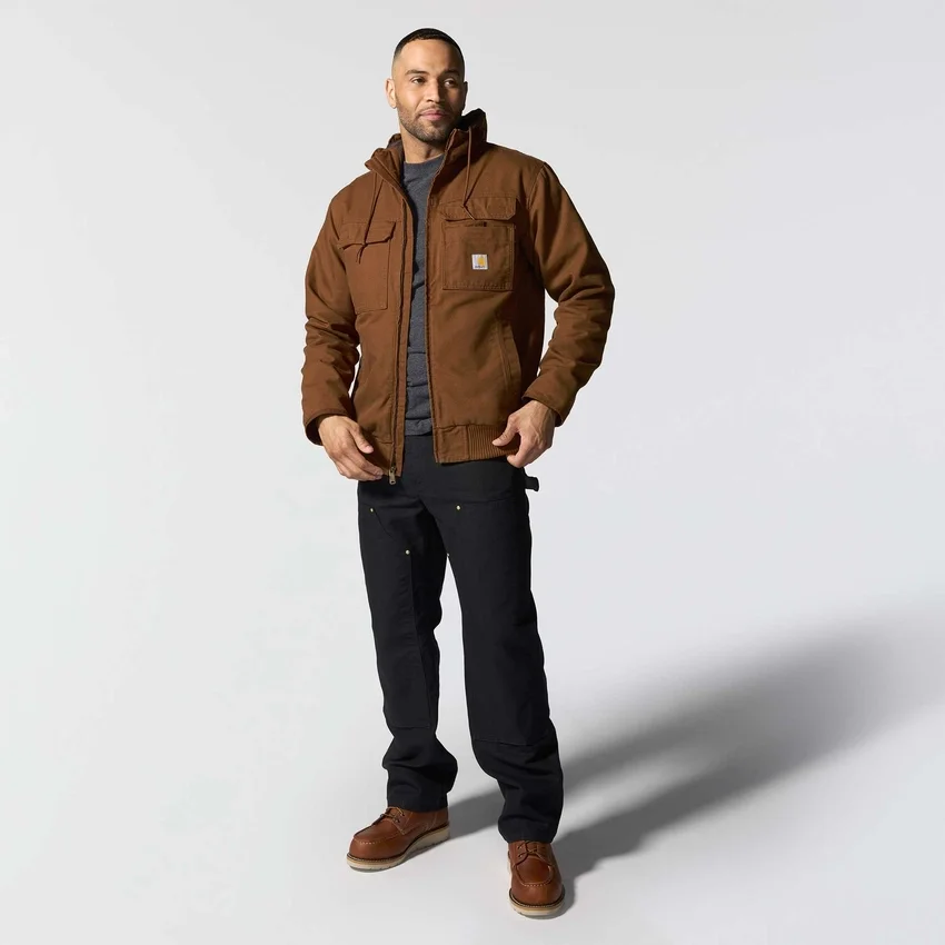 Chaqueta deportiva aislante Bartlett de lona lavada para hombre