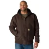 Chaqueta deportiva aislante de lona lavada para hombre