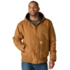 Chaqueta deportiva aislante de lona lavada para hombre