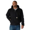 Chaqueta deportiva aislante de lona lavada para hombre