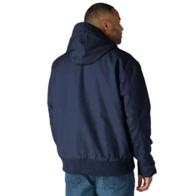 Chaqueta deportiva aislante de lona lavada para hombre