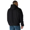 Chaqueta deportiva aislante de lona lavada para hombre
