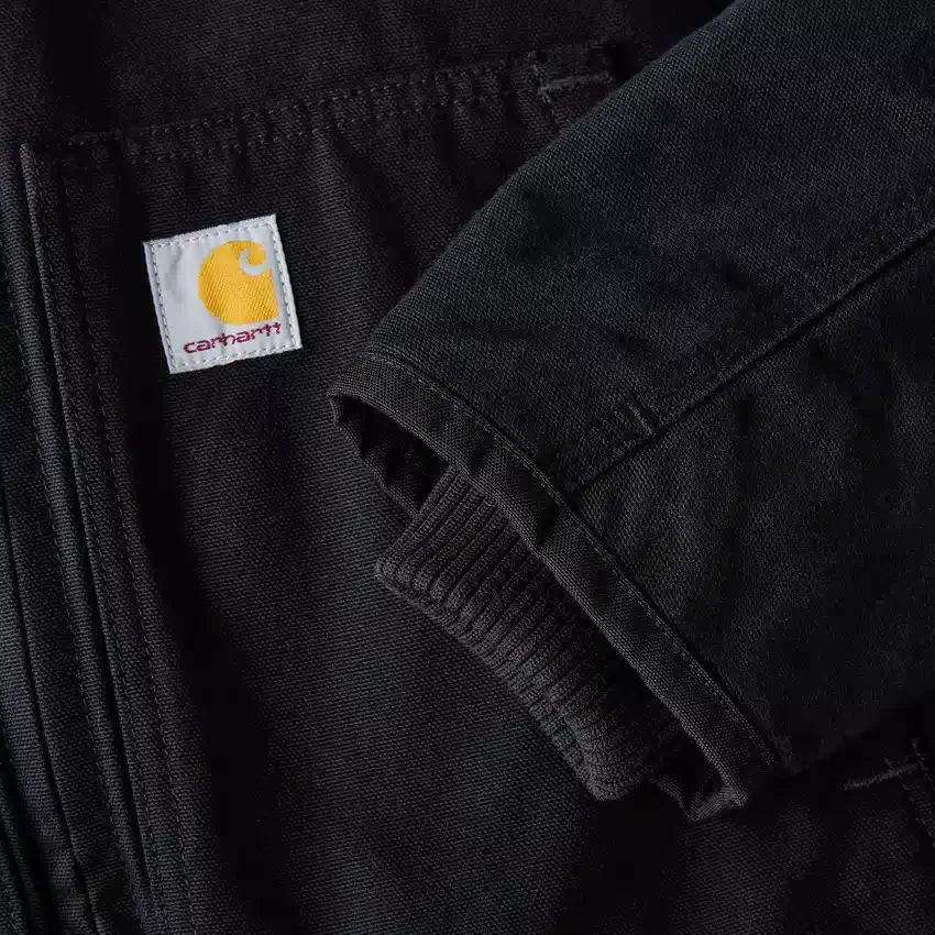 Chaqueta deportiva aislante de lona lavada para hombre