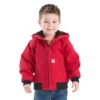 Chaqueta deportiva con capucha y aislamiento de lona para niño (bebés/niños pequeños)