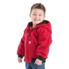 Chaqueta deportiva con capucha y aislamiento de lona para niño (bebés/niños pequeños)
