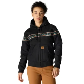 Chaqueta deportiva de algodón de lona lavado «Bethany Yellowtail» para mujer