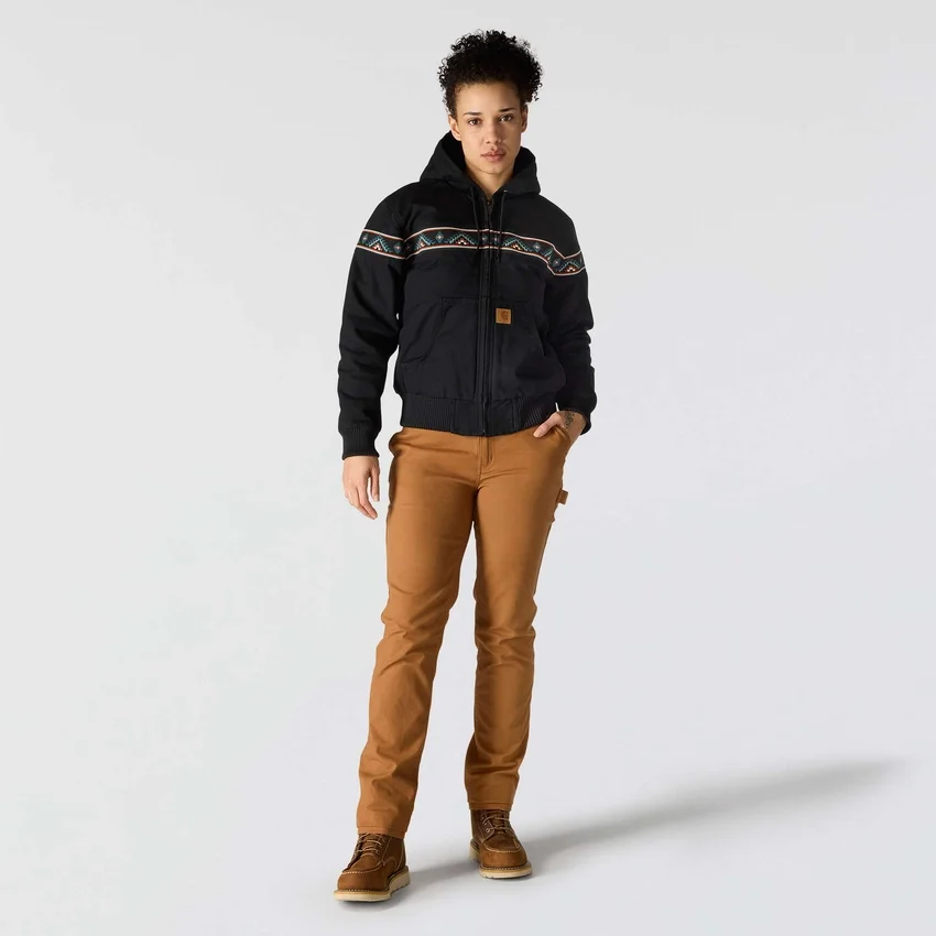 Chaqueta deportiva de algodón de lona lavado «Bethany Yellowtail» para mujer