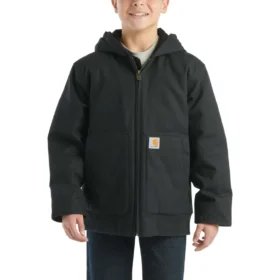 Chaqueta deportiva de franela con forro acolchado para niño (niños/jóvenes)