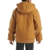 Chaqueta deportiva de franela con forro acolchado para niño (niños/jóvenes)