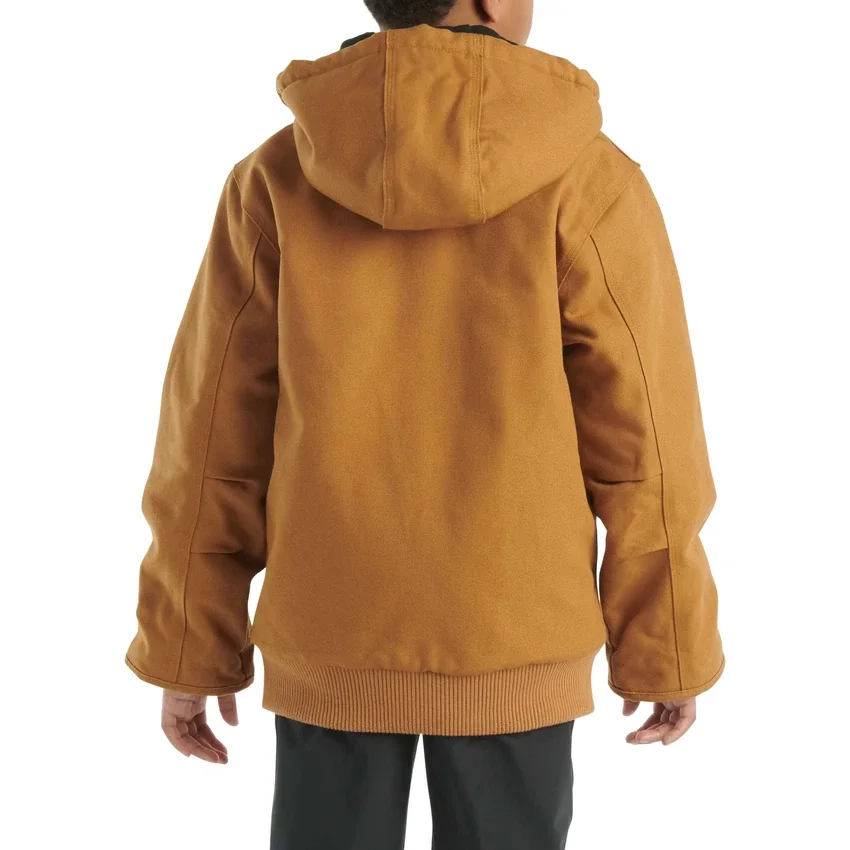 Chaqueta deportiva de franela con forro acolchado para niño (niños/jóvenes)