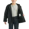 Chaqueta deportiva de franela con forro acolchado para niño (niños/jóvenes)