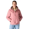 Chaqueta icónica Sierra para mujer, de lona lavada y forrada de sherpa